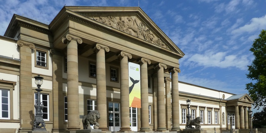 A view of The State Museum of Natural History, one of the top places to visit in Stuttgart.