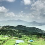 A view of mesmerising Pawna Lake from Lohgad Fort near Lonavala in Maharashtra.