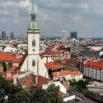 panoramic image of the city of Bratislava– Things To Do in Bratislava