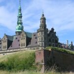 An image showing a view of the Kronborg Castle, a famous thing to see in Denmark.