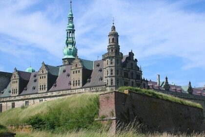 An image showing a view of the Kronborg Castle, a famous thing to see in Denmark.