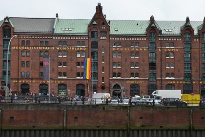 An image showing a view of the Miniatur Wunderland, a famous thing to see in Hamburg, Germany.