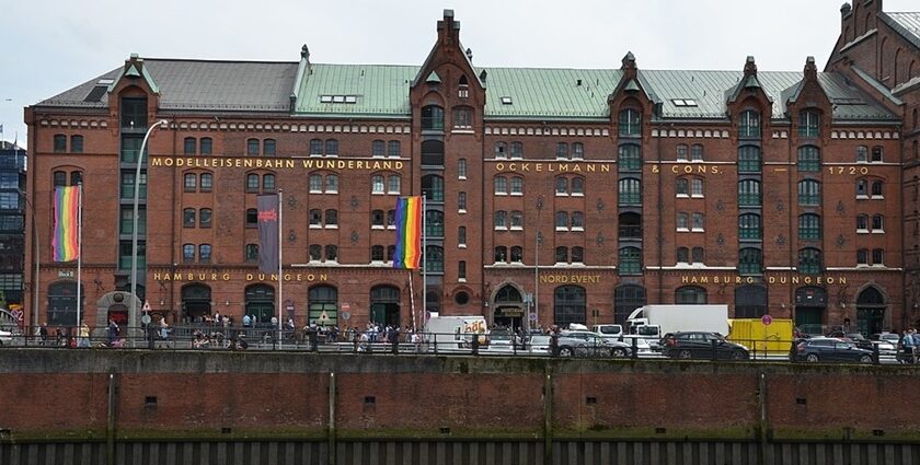 An image showing a view of the Miniatur Wunderland, a famous thing to see in Hamburg, Germany.