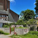 An image of the Vasa Museum garden, one of the best places to visit in Stockholm.