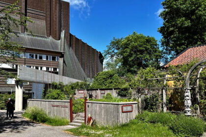 An image of the Vasa Museum garden, one of the best places to visit in Stockholm.