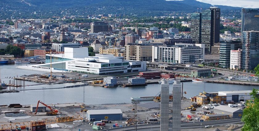 An image showing a panoramic Oslo view, perfect for exploring things to do in Oslo in August