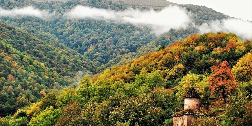 Beautiful Dilijan National Park is among the best things to see in Armenia.