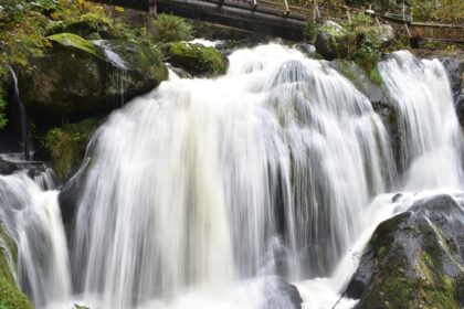 An image showing a view of Triberg Waterfalls, one of the best places to visit in Germany