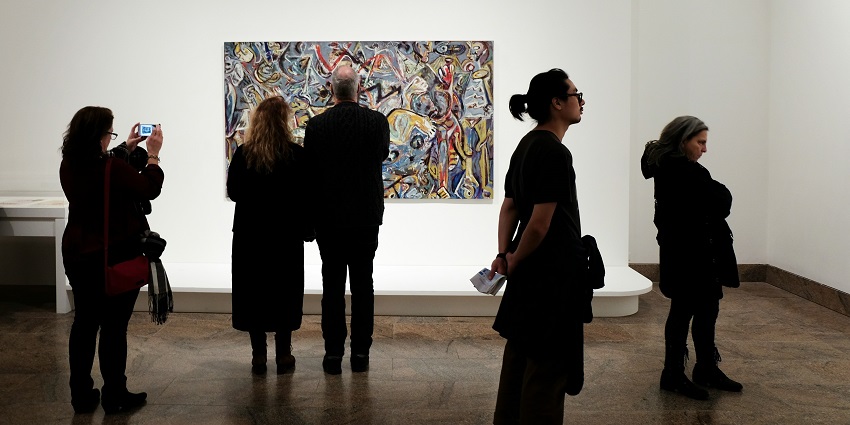 The museum showcases cultural artefacts and historic Japanese art collections.