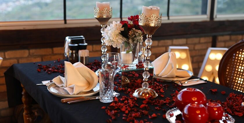 Celebrate Valentine's Day in Wales with a romantic dinner on your perfect day.