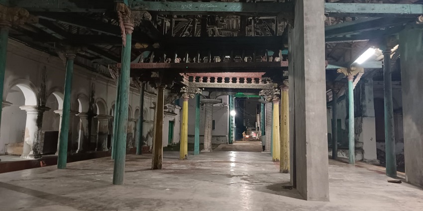 Image of Venkatagiri fort during the recent times with stunning architecture