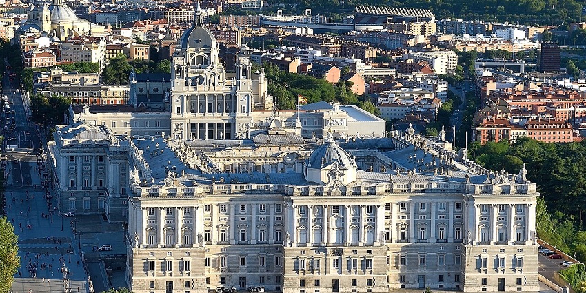 Explore Madrid’s grand Royal Palace with stunning Baroque architecture and Spanish culture.