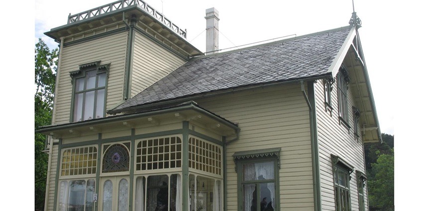 An Image of Edvard Greig’s Home, one of the things to see in Bergen, Norway.