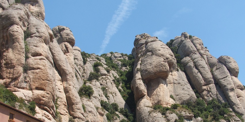 Rock Formations near Montserrat Monastery - Walk The Paths To The Holy Grotto