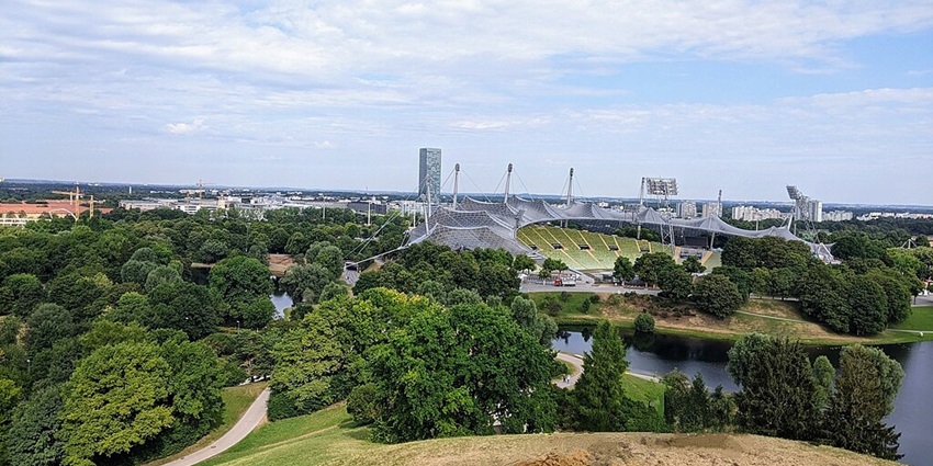 An image of Olympiapark München, a famous tourist destination in Munich.
