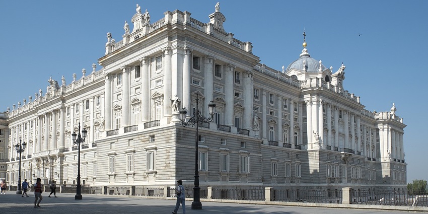 Wander through the Royal Palace of Madrid and step into a royal love story as you explore its grand halls