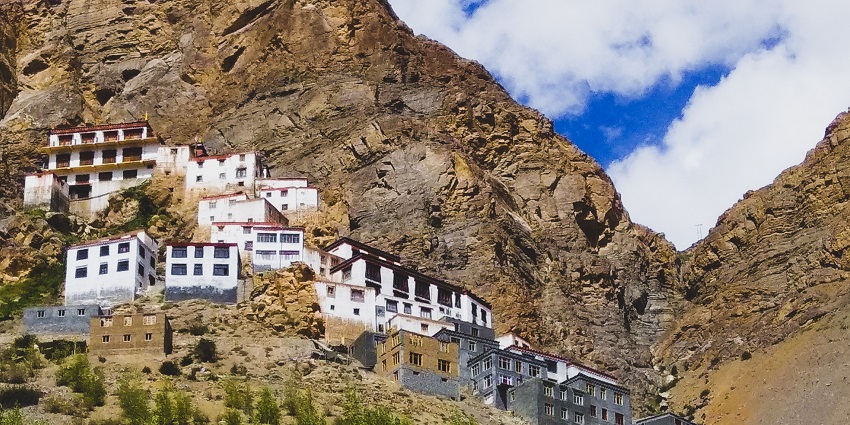 The biggest centre of Buddhist learning in Spiti Valley, Key Monastery