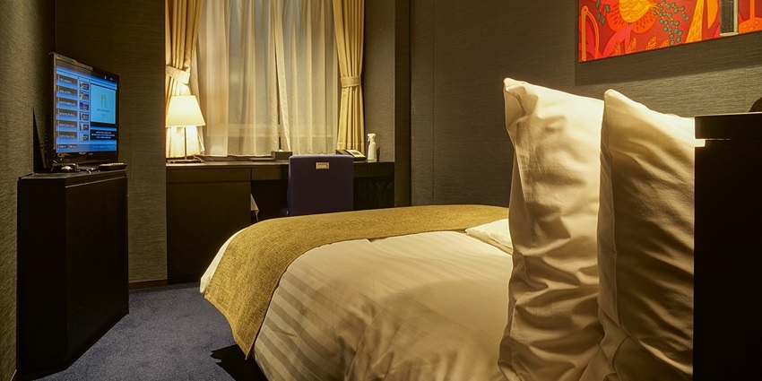 Elegant interiors at The Gate Hotel Kaminarimon near Tokyo National Museum