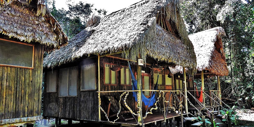 Cosy accommodation to stay during your trip to Madidi National Park in Bolivia.