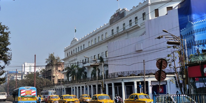 A picture of the Great Eastern Hotel, now home to this destination in Kolkata.