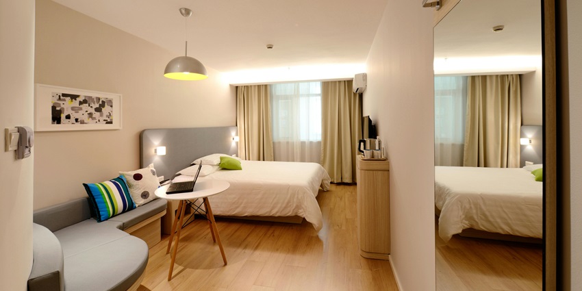 An image showcasing comfortable accommodations near Uttarayan, the harvest festival of Gujarat.