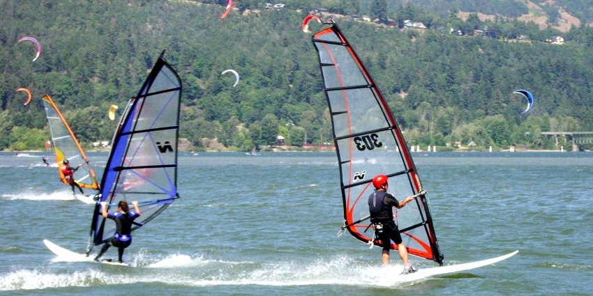 A fun experience in Goa while windsurfing, a watersport in India