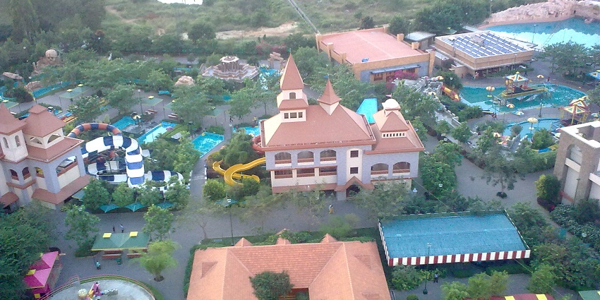 Wonderla Amusement Park, a place to visit as mentioned in the Bangalore travel guide.