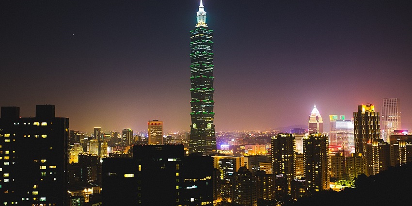 Taiwan nightlife comes alive in Taipei’s Xinyi District, with skyscrapers, shopping, and energy