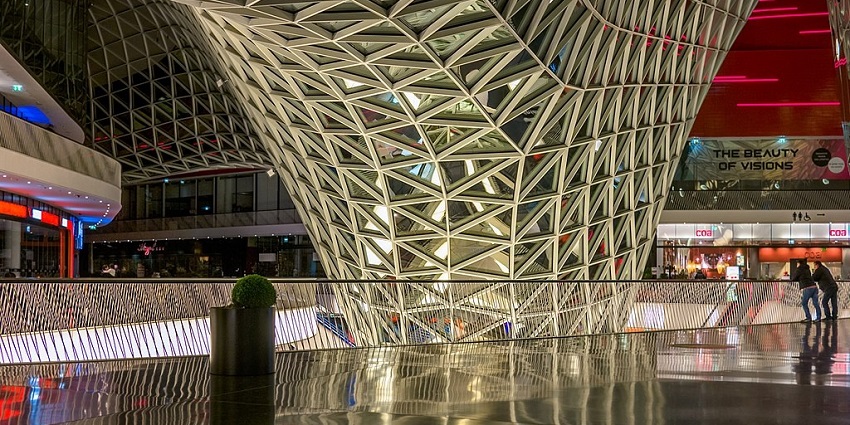 An image of Zeil Street in Frankfurt, a vibrant shopping destination in Germany.