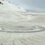 A frozen Bhrigu Lake turned into paradise after heavy snowfall in Himachal Pradesh.