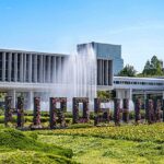 Hiroshima Peace Memorial Museum showcasing the history of the 1945 atomic bombing.