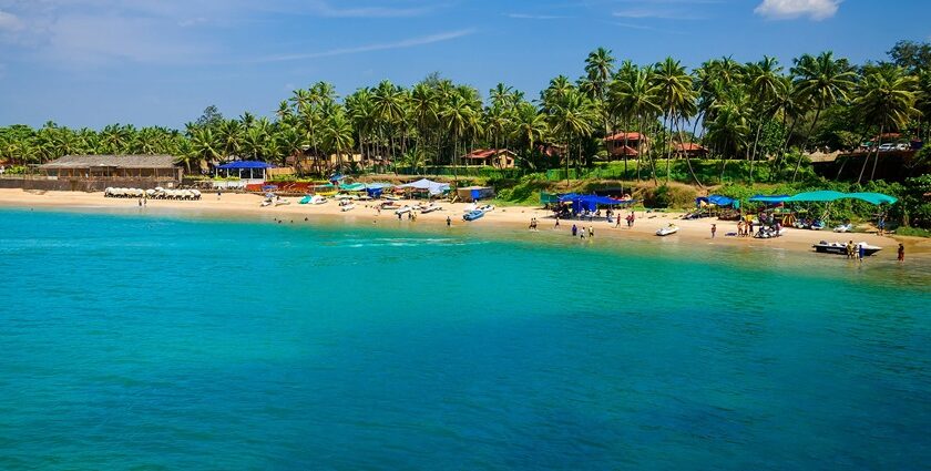 An image of Goa, one of the most popular places to visit in April in India for couples.