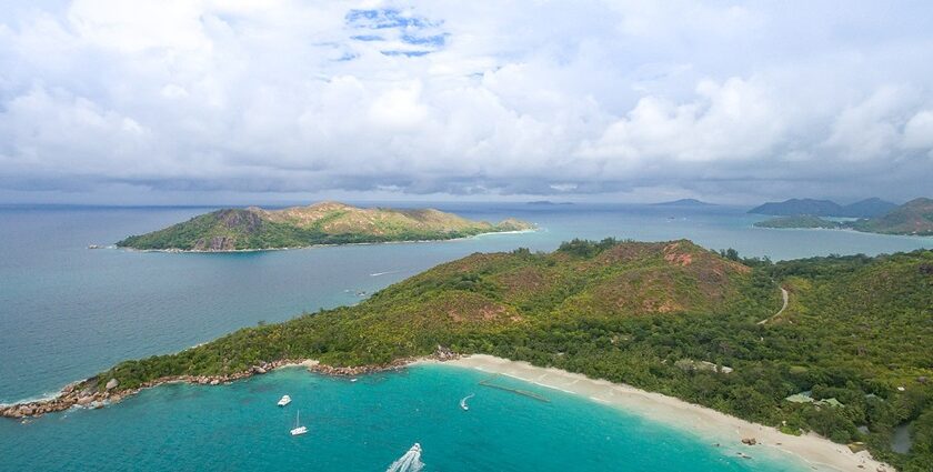 Praslin Island features a tropical paradise with beaches, wildlife, and Vallée de Mai