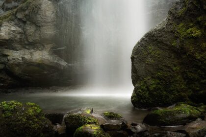 An image resembling the Sileru Waterfalls, one of India's best places to visit.