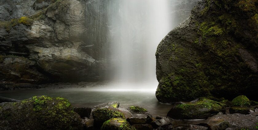 An image resembling the Sileru Waterfalls, one of India's best places to visit.