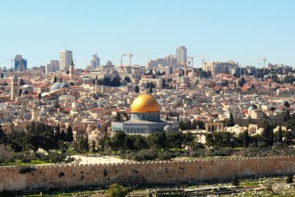 A view of Solomon Temple in Jerusalem holds deep religious significance and legacy.