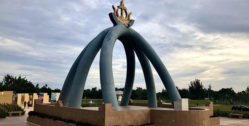 Image of Billionth Barrel Monument - explore the beautiful greenery in Brunei