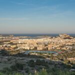 A panoramic view of the city of Ibiza