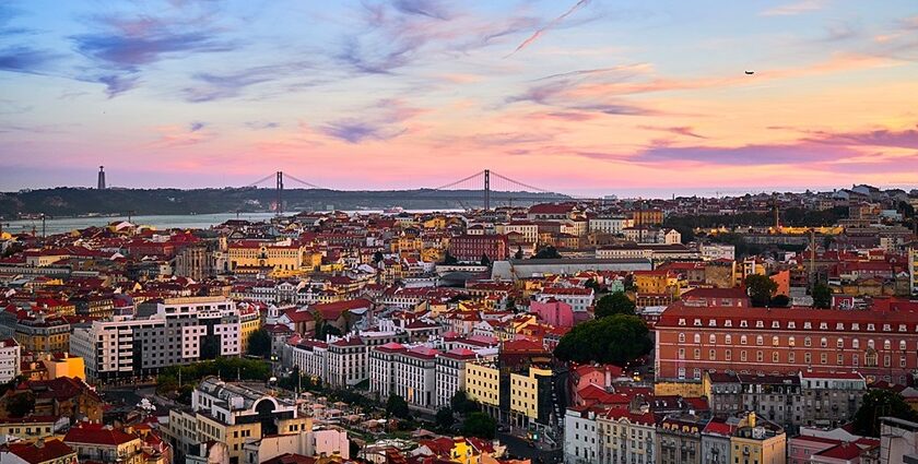 Taking a look at the beauty of the city, one of the amazing things to do in Lisbon.