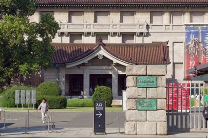 Visitors entering Tokyo National Museum, a gateway to Japan’s rich history and art