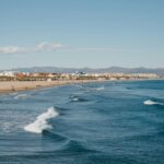 An image of a stunning panoramic view of one of the best Valencia beaches in Spain.