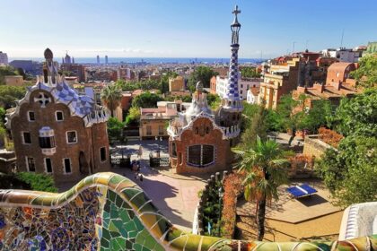 A view of the spectacular landscape, one of the best places to celebrate Valentine’s Day in Barcelona.