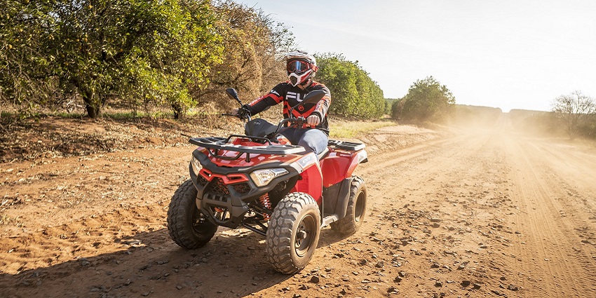 An image of a woman riding ATV, one of the best things to do in Negril, Jamaica.