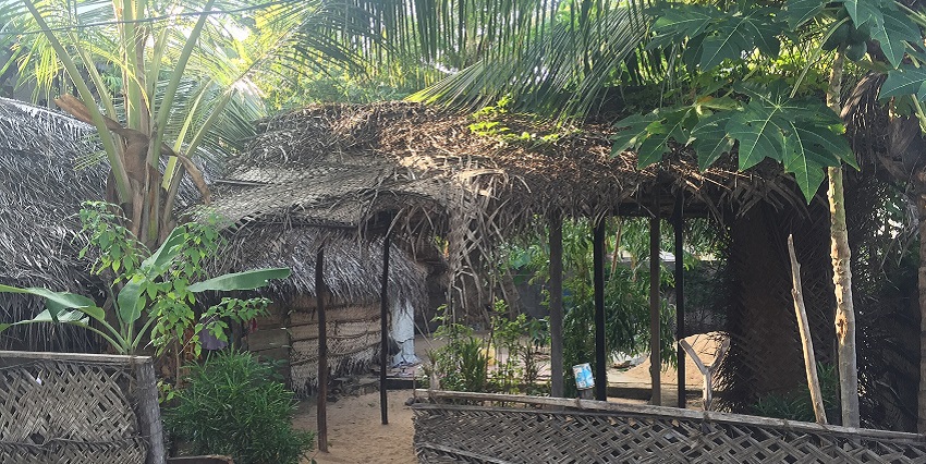 A glimpse of traditional huts in Arugam Bay in April.