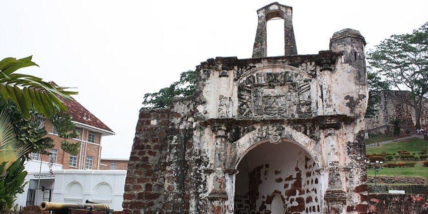 Experience history and culture at A Famosa Fort, one of the things to do in Malacca.
