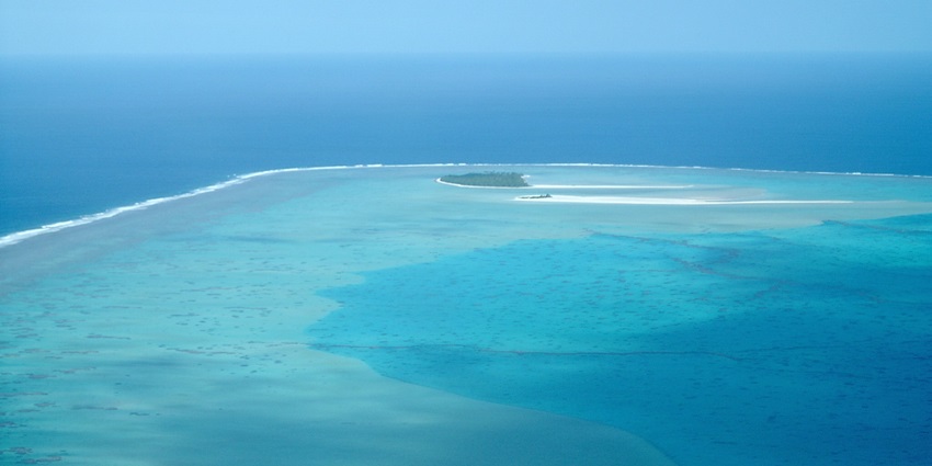 One Foot Island, Aitutaki, Cook Islands is among the breathtaking islands in the Pacific.
