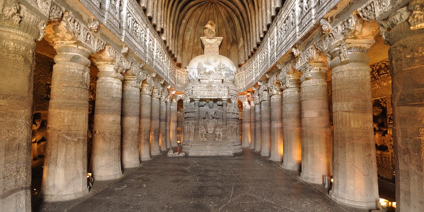Discover the timeless beauty at Ajanta where Buddhist caves reveal ancient craftsmanship.