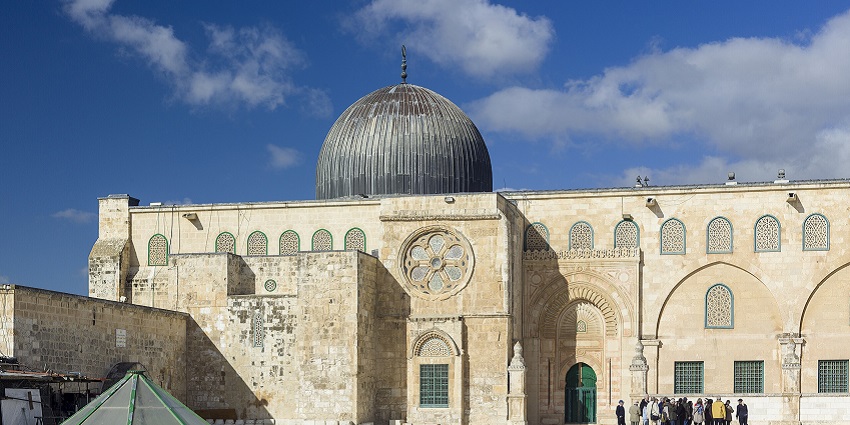 Al-Aqsa Mosque in Jerusalem is one of Islam’s holiest sites.