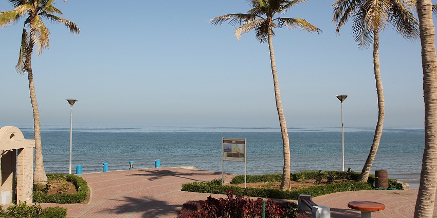 An image of vibrant at Al Qurum Beach, a favourite among Ras Al Khaimah beach lovers.