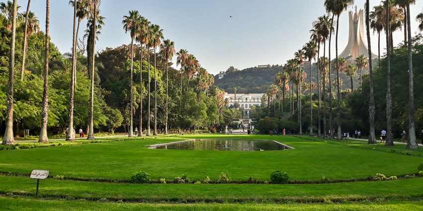 An image of Algiers, a UNESCO-listed gem among tourist attractions in Algeria, with Mediterranean views.